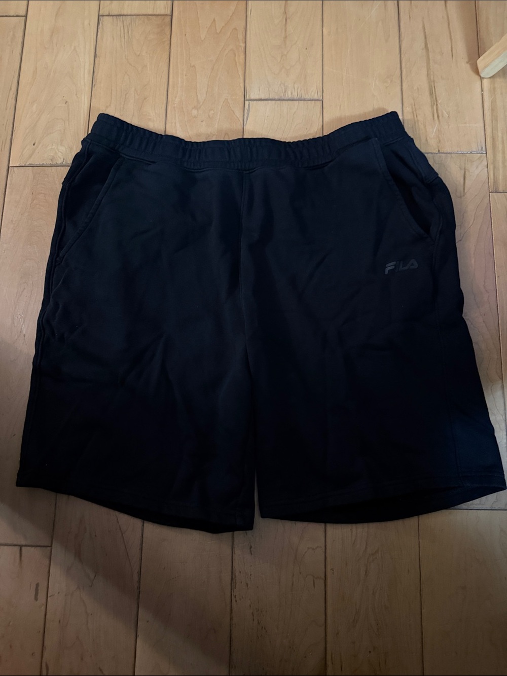 Fila Men's Black Performance Athletic Shorts